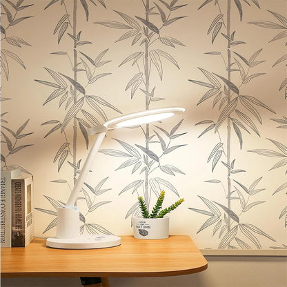 Bamboo wallpaper modern geometric contact paper black stripes detachable self-adhesive wallpaper wall covering home decoration