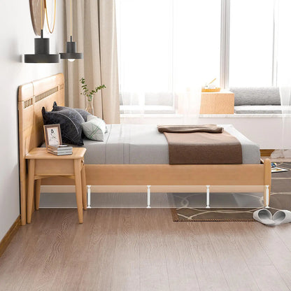 Pet Under Bed Blocker Adjustable Clear Barrier Board Under Furniture Blocker Prevents Items From Falling Under The Beds Or Sofa