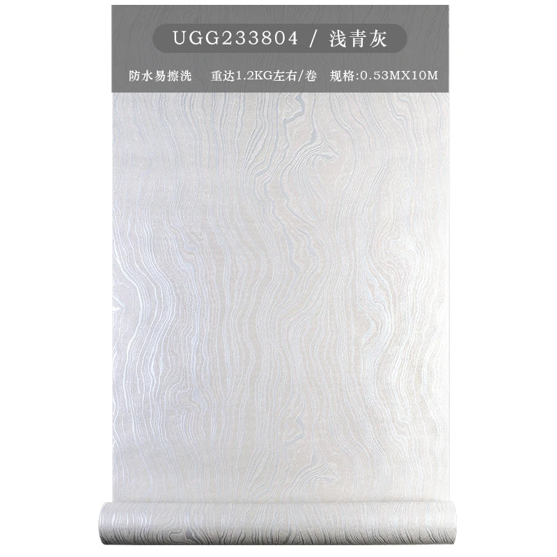 Nordic Light Green Gilded Water Ripple Wallpaper High-End Feel Living Room Bedroom TV Background Wall Wallpaper