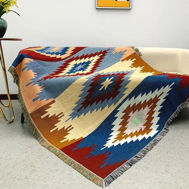Bohemian Plaid cotton Blanket for Sofa bed Decoration Blankets Camping Picnic Blanket Sofa cover throw Blanket bedspread Decor