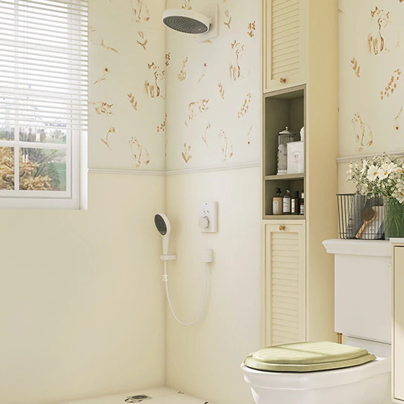 44×300cm Peel And Stick Wallpaper Watercolor Cat Floral Self Adhesive Removable Waterproof Contact Paper For Bedroom Rental Home