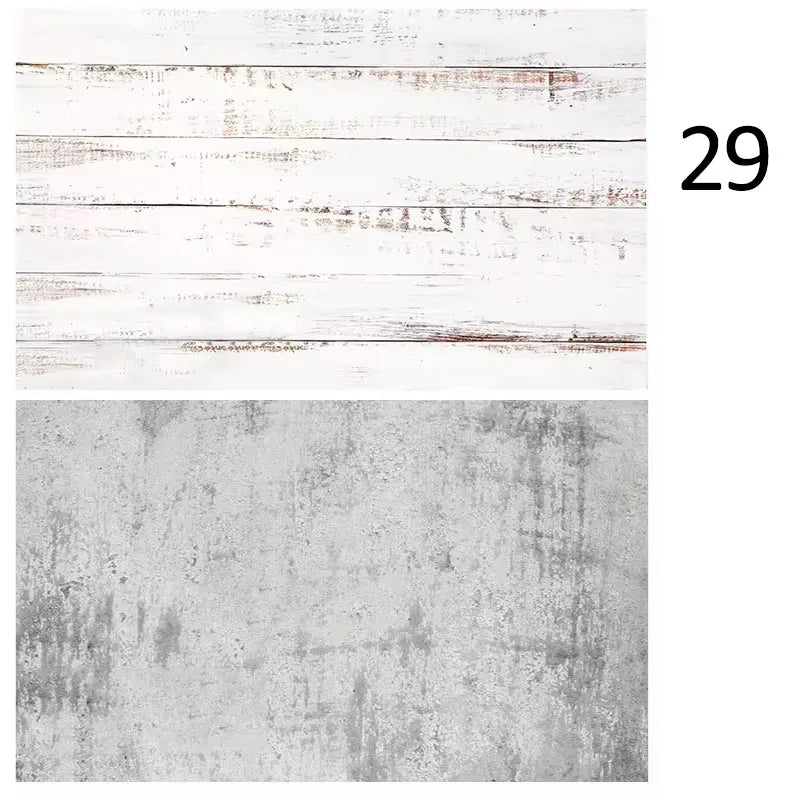 Marble Photography Backdrops 57*87CM 2 Sided Wood Grain Photo Background Wallpaper Studio Waterproof Products Photographic Props