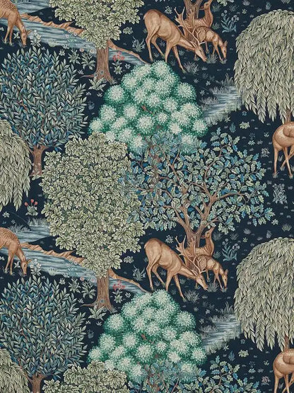 Custom Forest elk animals Wallpaper TV Background Modern landscape Mural for Living Room Painting Home decoration wall stickers
