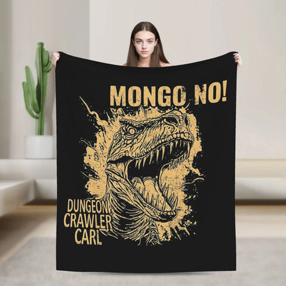 Don't Gaslight Me Jesus Blanket Flannel Dungeon Crawler Carls Lightweight Thin Throw Blankets for Bedding Bedroom Bedding Throws