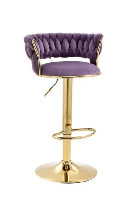 Modern Gold Legs Bar Stools Adjustable Height Italian Minimalist Bar Stools Ergonomic Designer Mama Sandalyesi Kitchen Furniture