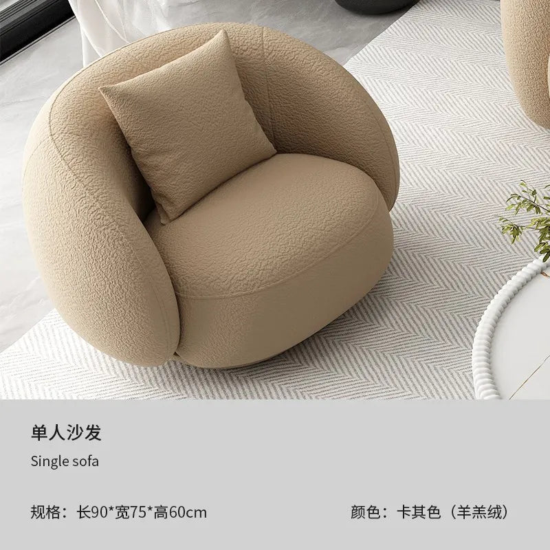Lounge Europe Living Room Sofas Minimalist Luxury Lazy Modern Sofa Soft Cushion Meubles De Salon Home Furniture Accessories