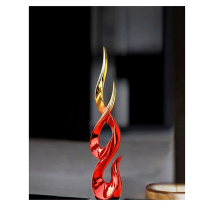 Creative decorations, light luxury, high-end living room, porch, TV cabinet wine cabinet, office, rising artistic soft decorati
