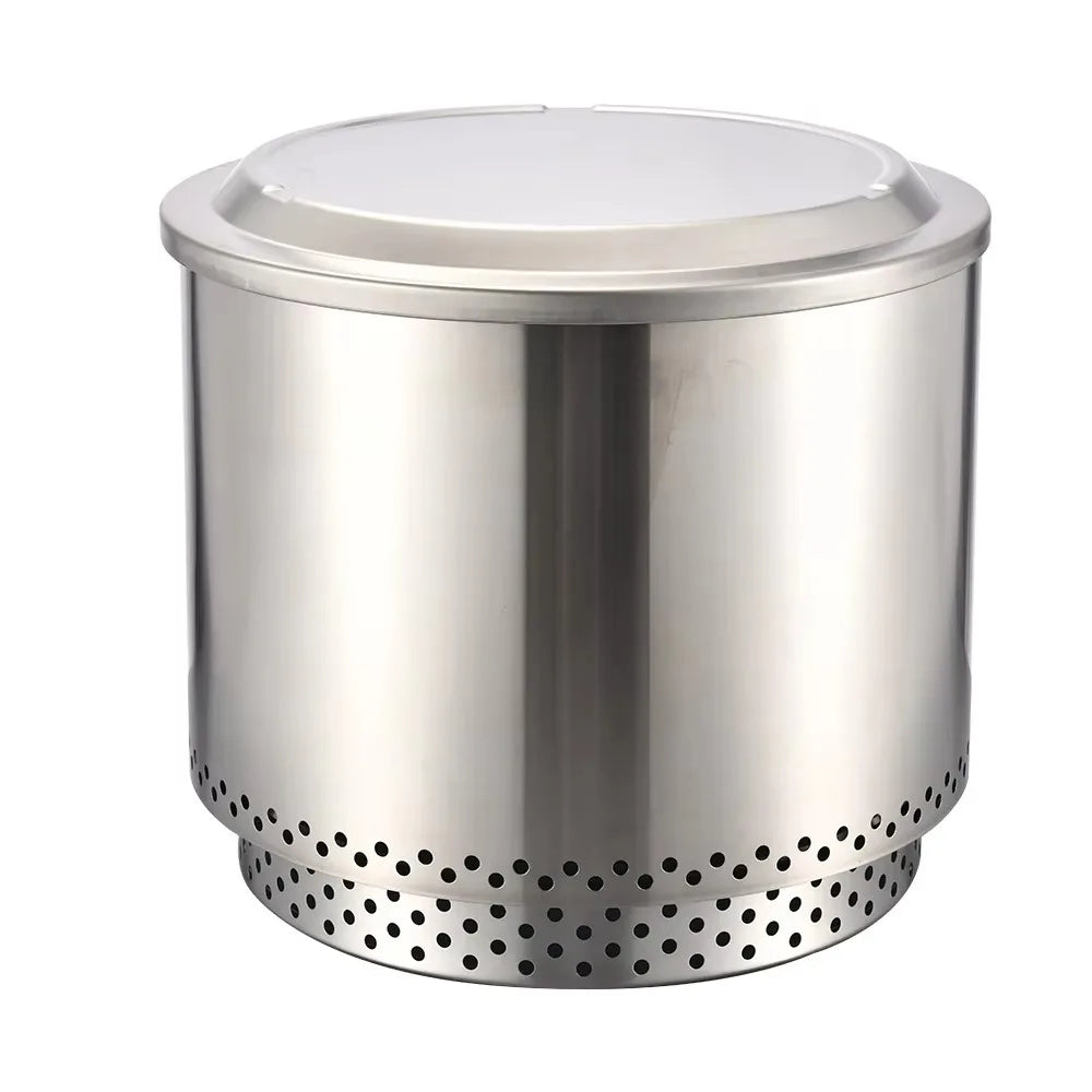 2025 Renowned Wood Burning Smokefree Firepit Outdoor Morden  Garden Patio Fire Pits 304stainless Steel Stove  for Business Event
