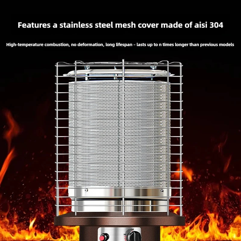 Commercial Gas Heater Outdoor LPG Heating Furnace for Home Natural Gas Fire Boiling Water Stove