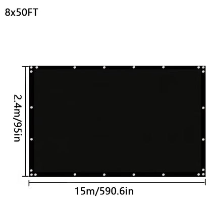 Fence Privacy Screen, Heavy Duty Privacy Fence Screen, Outdoor Shade Cloth Mesh Barrier, Cable Zip Ties Included