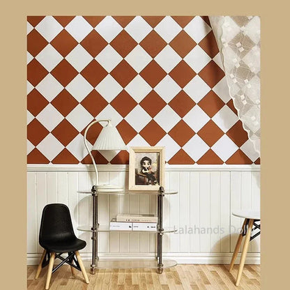 1:12 DIY Dollhouse (20x28cm)Adhesive Wallpaper on The Back for Kitchen(viscous) Living Room Bedroom Floor Decoration Accessories