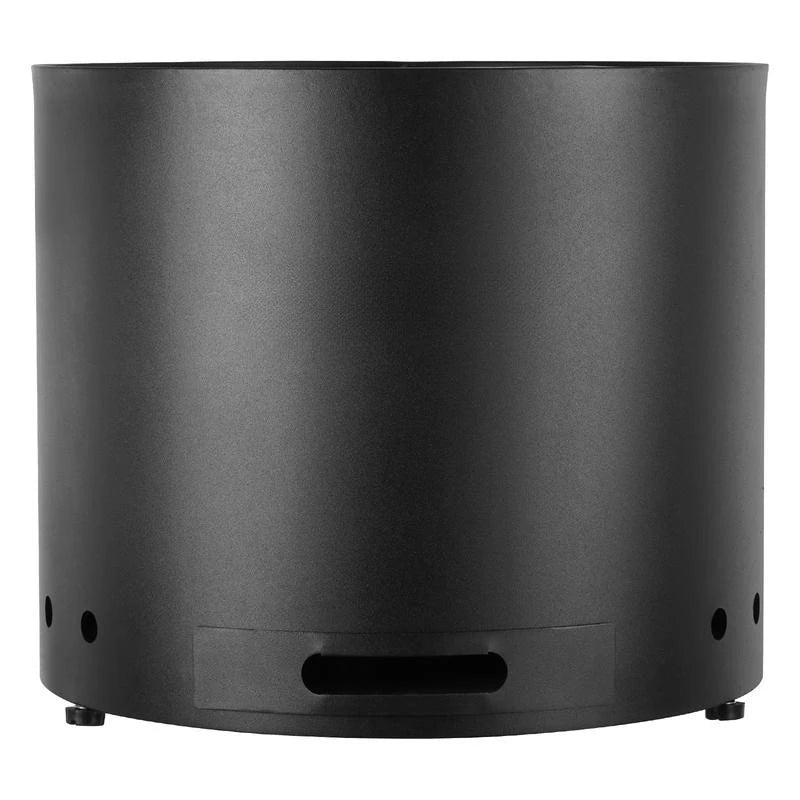 Portable Fire Pit 12.6 x 15 inch For Outdoor Patio Camping Backyard, Wood Burning Fireplaces Removable Ash Pan Metal Structure Outdoor Heating Gear