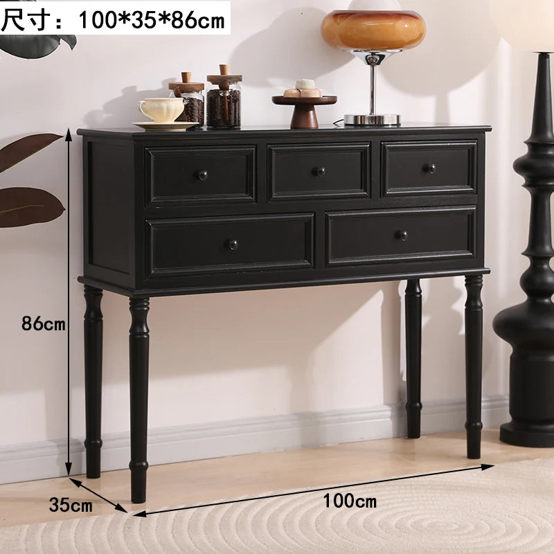 Unique Rustic Console Table Industrial Storage Retro French Console Table Aesthetic Trendy Tavolo Consolle Room Furniture