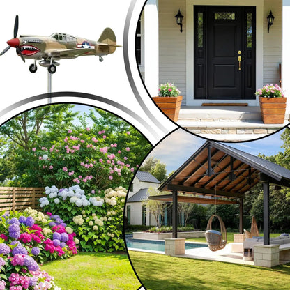 Decorative Outdoor Wind Spinner Garden Wind Spinners Funny Rotating Backyard Decor For Yard Lawn Patio Courtyard Flower Bed