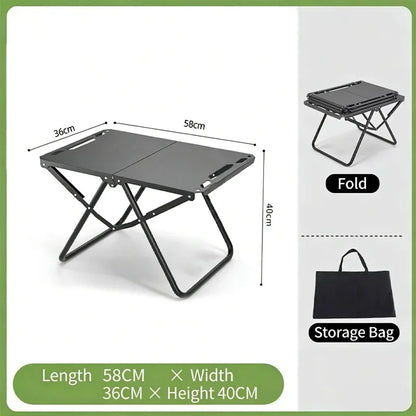 Folding table outdoor dining table camping portable outdoor small table multifunctional lightweight table