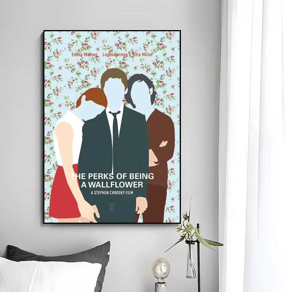 Classic Movie T-The Perks Of Being A Wallflower Poster HD art sticky wall waterproof home bedroom bar aesthetic decoration