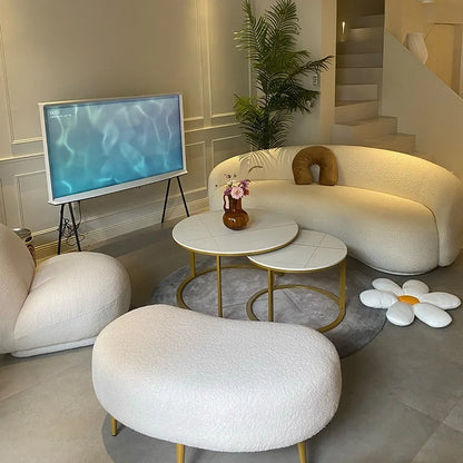Luxury Double Living Room Sofas Floor Designer Adults Comfortable Sofa Elegant Relax Divani Da Soggiorno Home Furnitures