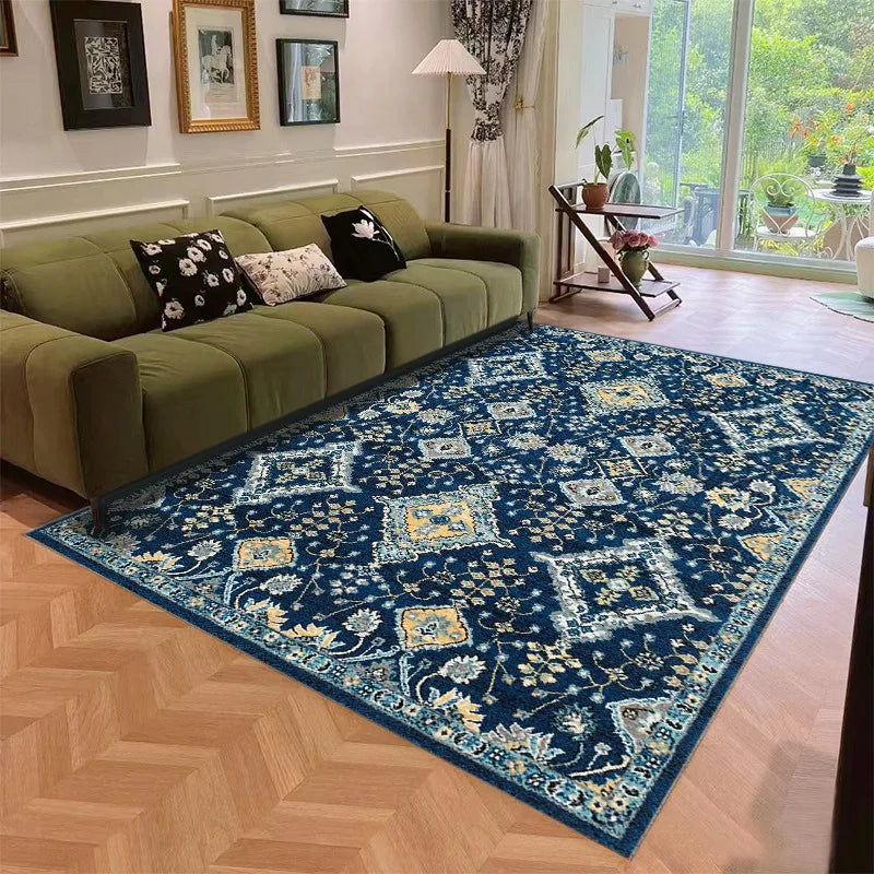 Bohemian-Style Outdoor Carpet for Anti-Mold Moisture-Proof and Dirt-Proof Summer Terrace Camping Mats Home Decoration Rugs
