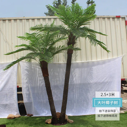 large artificial coconut tree indoor and outdoor decorative plant hotel floor palm tree