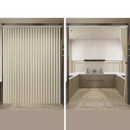 Room Divider Curtain for Balcony and Kitchen, Soft Privacy Partition Panel with Elegant Drape and Modern Home Decor