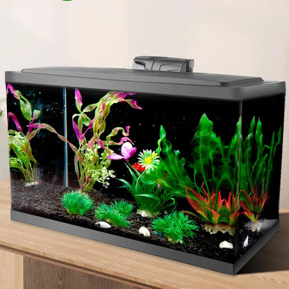 40x200cm Fish Tank Background Static Cling Black Fish Tank Backdrop Aquarium Poster Aquarium Backdrop Aquarium Wallpaper Decor