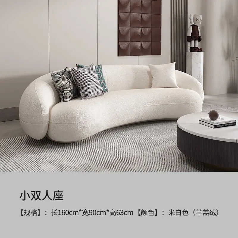 Luxury Double Living Room Sofas Floor Designer Adults Comfortable Sofa Elegant Relax Divani Da Soggiorno Home Furnitures