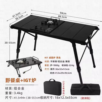 Leg Modern Outdoor Table Garden Bistro Adult Lounge Lawn Outdoor Table Camping Dining Tuinmeubelsets Patio Furniture Set
