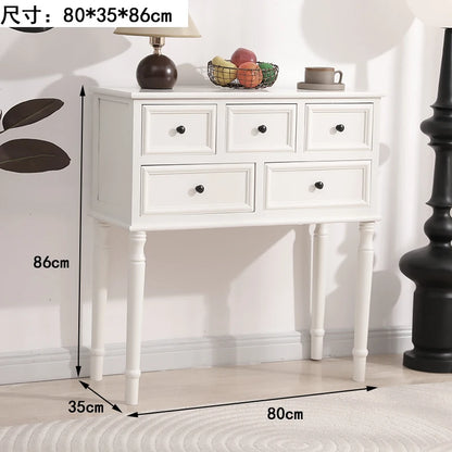 Unique Rustic Console Table Industrial Storage Retro French Console Table Aesthetic Trendy Tavolo Consolle Room Furniture