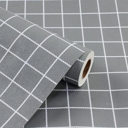 5M /10M Wood Grain Self Adhesive Wallpaper Waterproof PVC Vinyl Kitchen Wardrobe Cabinet Furniture Renovation Door Wall Sticker