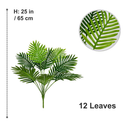 65-125CM Artificial Palm Plant Branches Faux Plant realistic touch indoor outdoor fake Plant for Home wedding living Room Decor