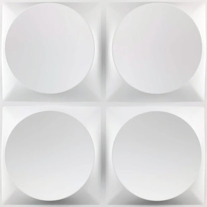 White 3D Wall Panel Foam Brick Waterproof Non-self-adhesive Wall Sticker Modern Geometric Background Wallpaper Wall Renovation