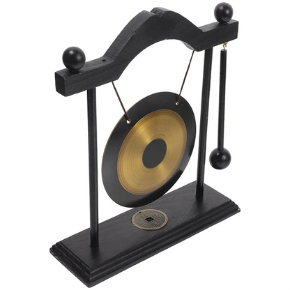ABHT-Decorative For Home& Garden Gong Feng Shui Decors Adornment Desktop Craft Chic Brass Household