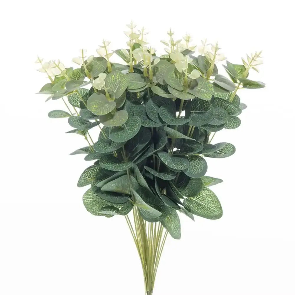 Artificial Eucalyptus Leave Indoor Home Furnishing Room Fake Plant Vase Decorations Outdoor Valentine'sWedding Photography Props