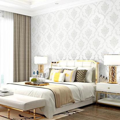 European Style Wallpaper For Bedroom Walls 3D Damascus Non-woven Dining Living Room Sofa TV Background Wall Papers Home Decor