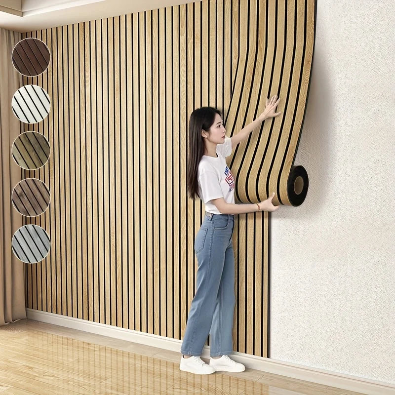 3D Self-Adhesive Wallpaper — Thickened, Sound-Insulating Wall Panels for Home Decor