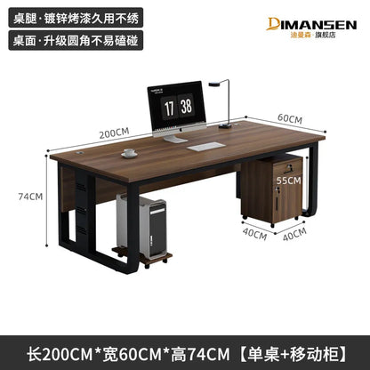 Interior Fashion Office Desk Luxury Designer Aesthetic Office Desk Universal Safe Mesa Ordenador Ornaments Home Furniture
