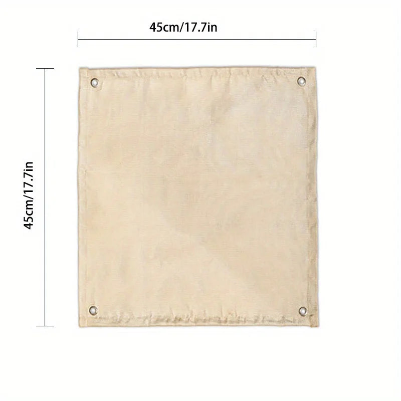 Fire pit mat - Multiple sizes to choose from - Barbecue fireproof blanket - Indoor and outdoor high-temperature flame-retardant
