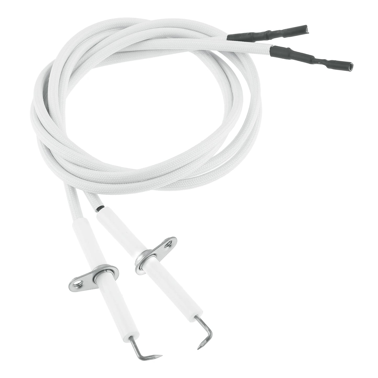 2 Pcs 700mm Ignition Spark Plug Wire Ceramic Igniter Electrode  for Gas Grill/Gas Burner./Fire Pit/Fireplace Replacement Parts