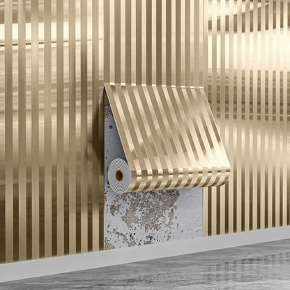 Metallic Grid Stripe Peel and Stick Wallpaper Self Adhesive Wall Stickers TV Background Living Room Home Decor DIY Room