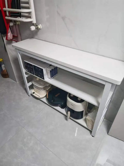 Kitchen Storage Shelf Metal Frame Organizer Stand for Microwave Oven Pantry Furniture for Home Dining Room Restaurant