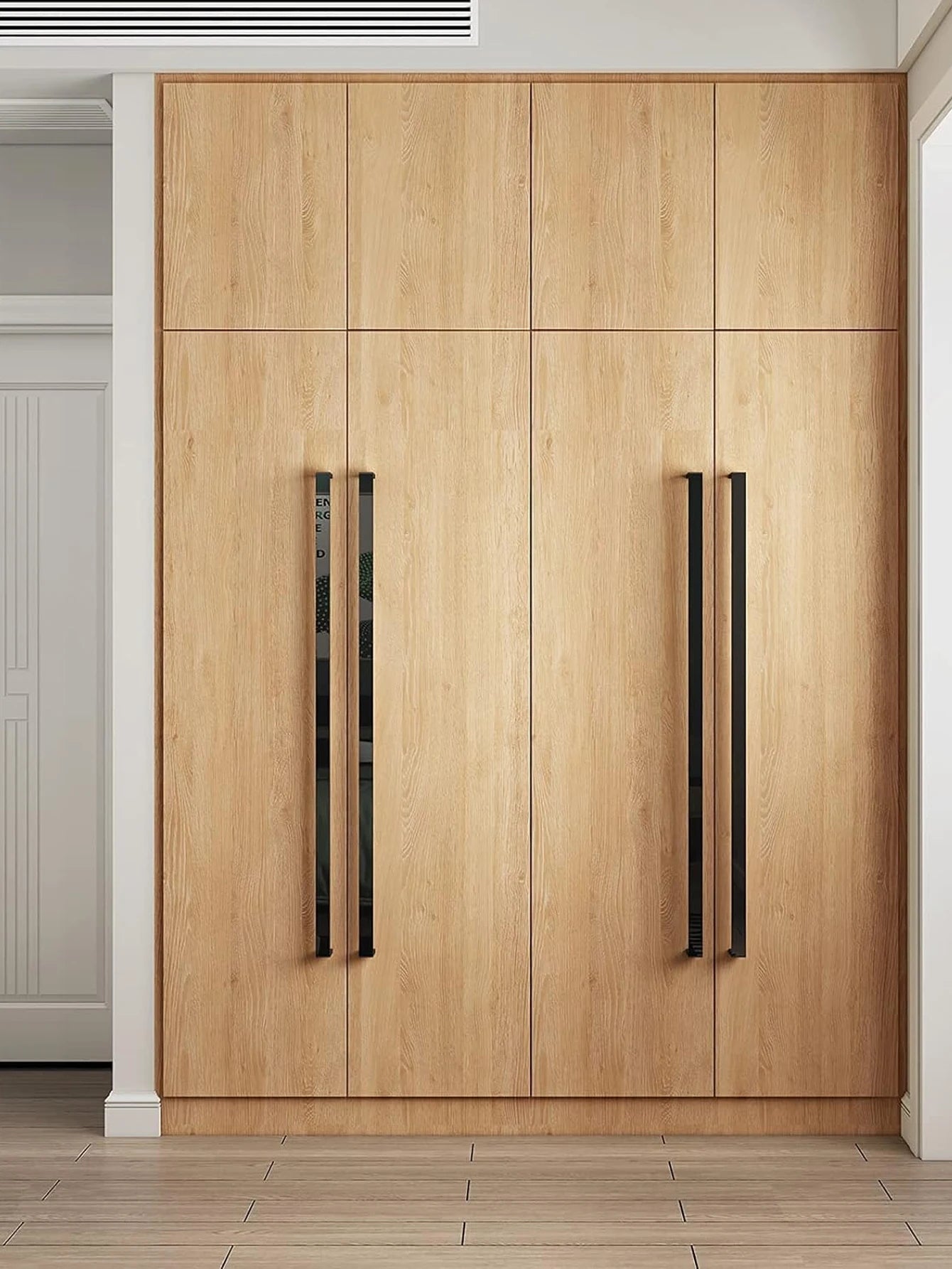 Self-Adhesive Wallpaper, Wood Grain, Thickened Contact Paper, Peel and Stick, Waterproof, Removable Furniture Refurbishment