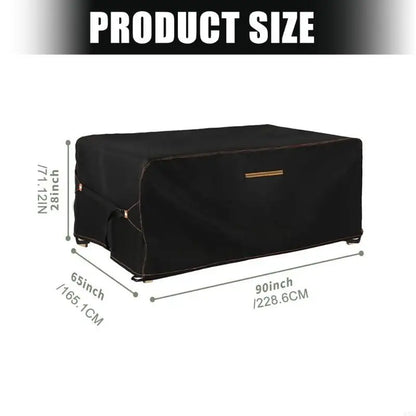 Weather Resistant Garden Furniture Protectors Waterproof Oxford Cloth Furniture Cover Folding Design for Outdoor Use 87HA