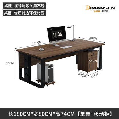 Interior Fashion Office Desk Luxury Designer Aesthetic Office Desk Universal Safe Mesa Ordenador Ornaments Home Furniture