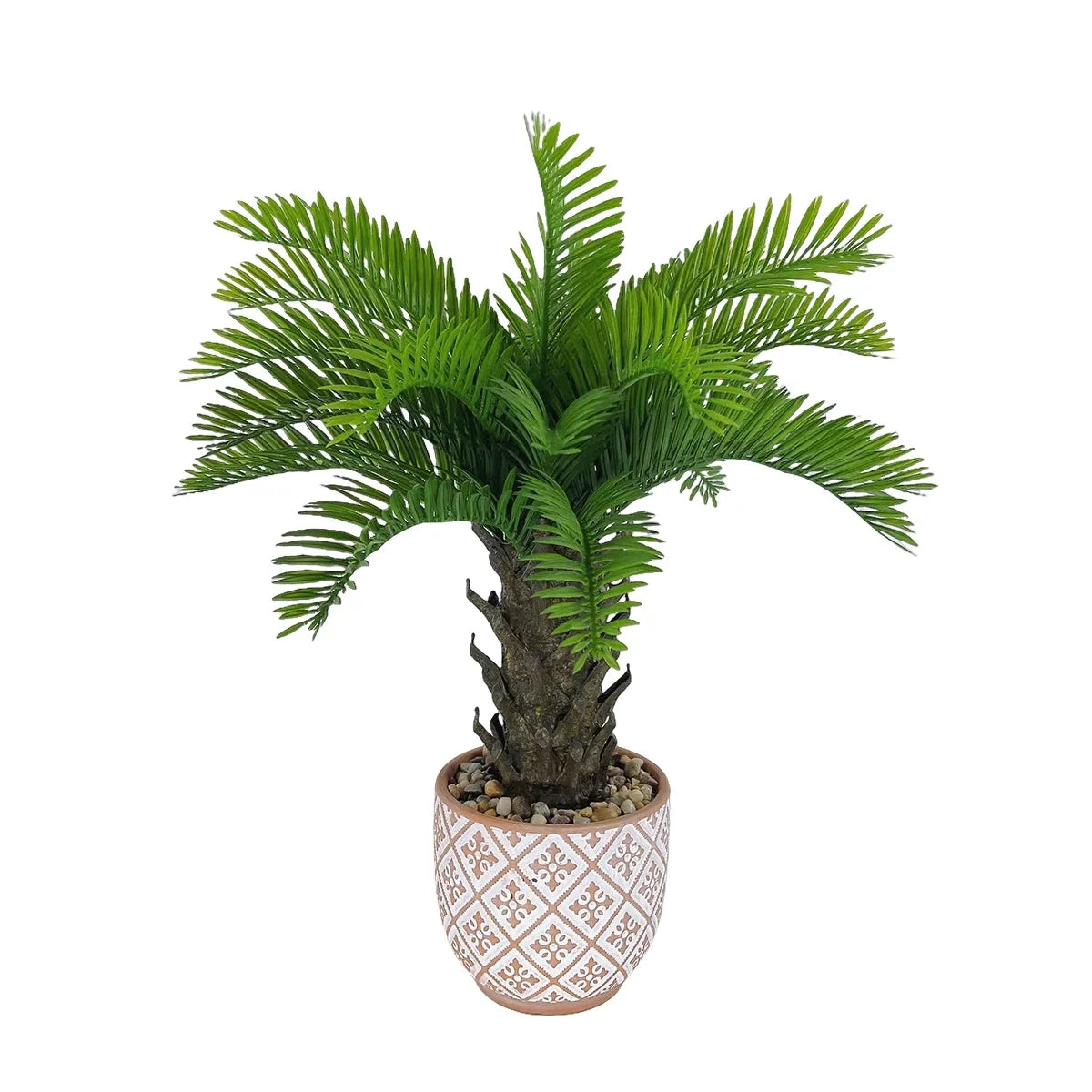 HXGYZP Artificial Coconut Tree Potted Plant Tropical Palm Tree Bonsai Decoration for Home Office Indoor Outdoor 50cm 70cm