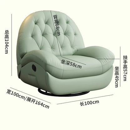 Lazy Single Living Room Sofas Modern Armrest Modern Reading Living Room Reclining Wall Muebles Para El Hogar Home Furniture