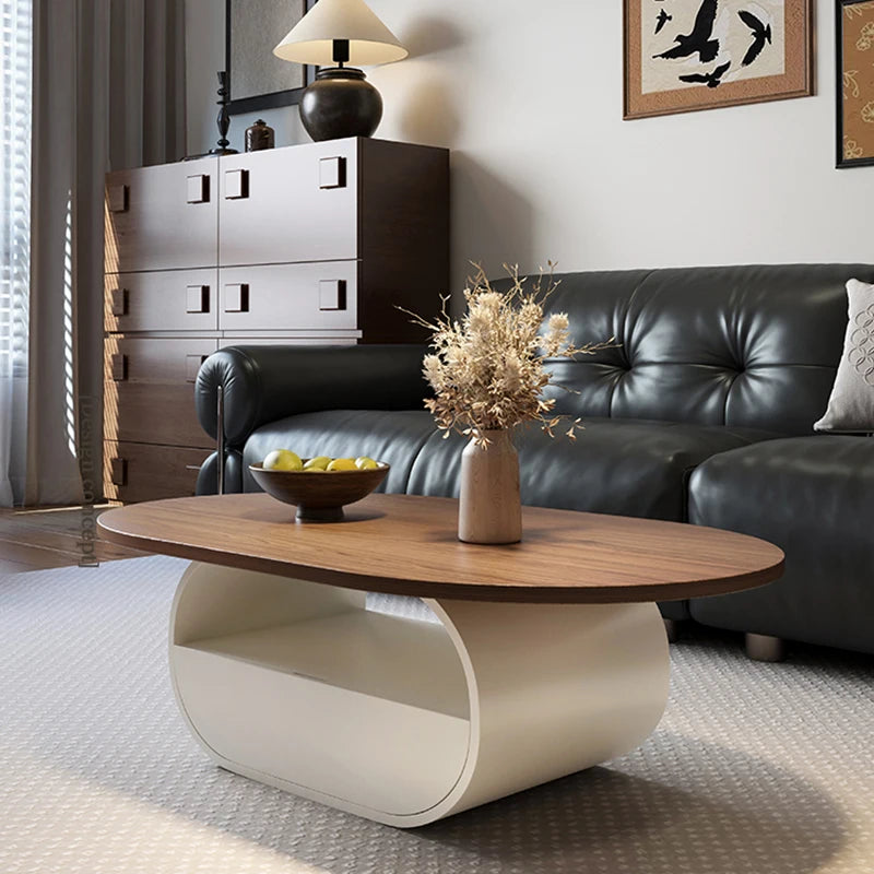 Vintage Aesthetic Coffee Tables Design Storage Nordic Modern Coffee Table Simple Unique Mesa De Centro Living Room Furniture