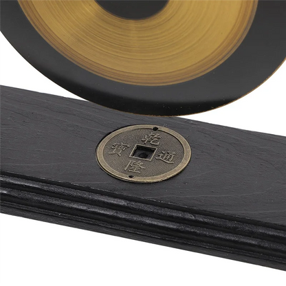 ABHT-Decorative For Home& Garden Gong Feng Shui Decors Adornment Desktop Craft Chic Brass Household