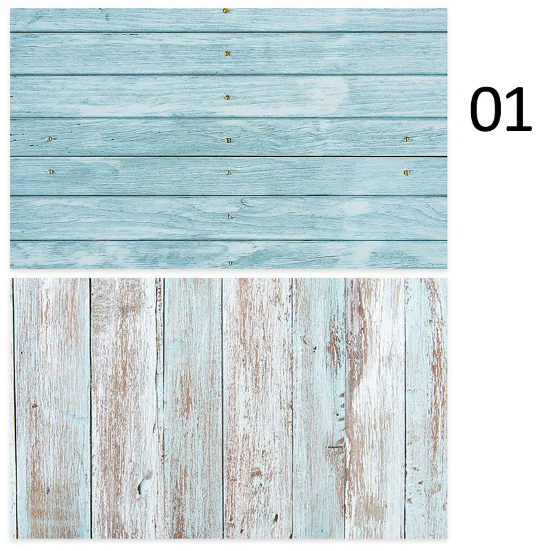 Marble Photography Backdrops 57*87CM 2 Sided Wood Grain Photo Background Wallpaper Studio Waterproof Products Photographic Props