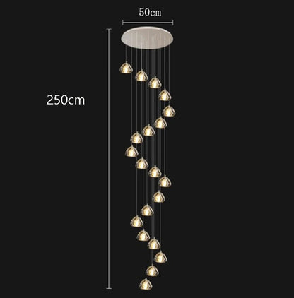 Modern home decoration crystal chandeliers for hall, staircase, indoor lighting fixtures, ceiling lamps, living room exquisite i