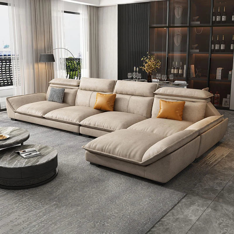 Luxury Living Room Sofa Elegant Modern Designer Large Sofas Relaxing Armrest Ensembles De Meubles De Jardin Home Furniture
